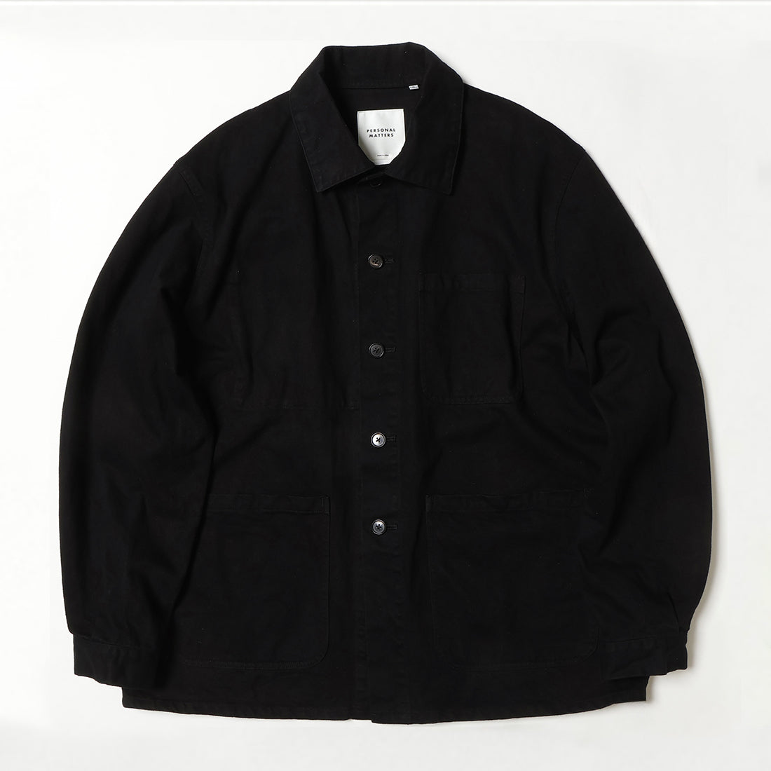 PERSONAL MATTERS コットンチョアジャケット　パーソナルマターズ PERSONAL MATTERS PROJECT N°06 ORGANIC COTTON DRILL CHORE