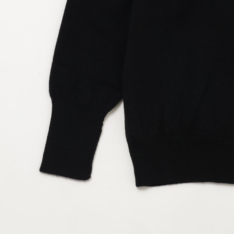 MERINO WOOL POLO NECK SWEATER