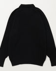 MERINO WOOL POLO NECK SWEATER