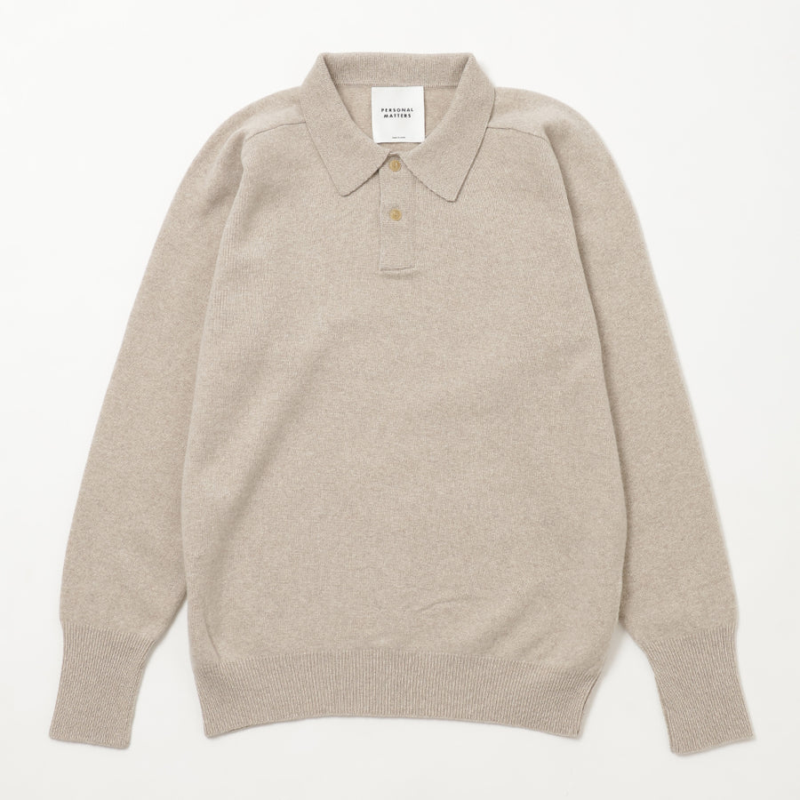 MERINO WOOL POLO NECK SWEATER