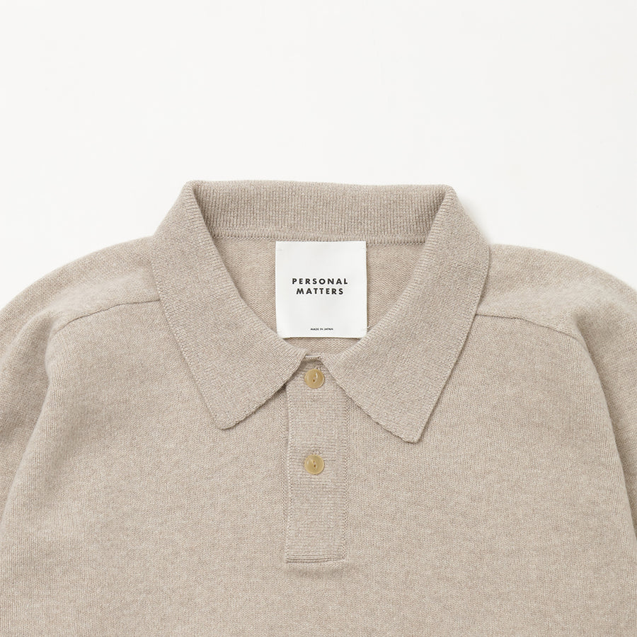 MERINO WOOL POLO NECK SWEATER