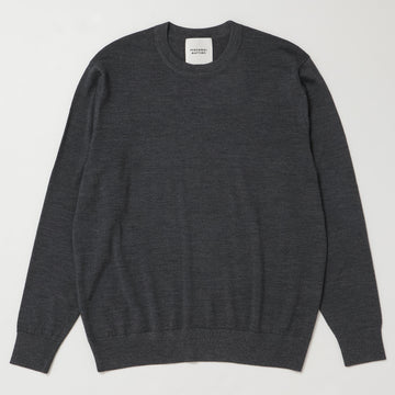 MERINO WOOL CREW NECK SWEATER