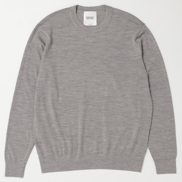 MERINO WOOL CREW NECK SWEATER