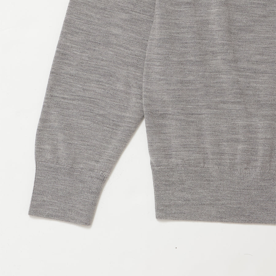 MERINO WOOL CREW NECK SWEATER