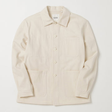 ORGANIC COTTON DRILL CHORE JACKET