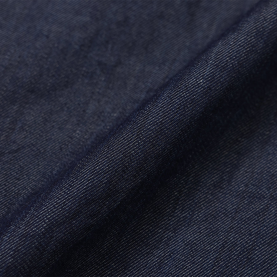 INDIGO DYE COTTON TWILL SHIRT