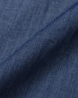 INDIGO DYE COTTON TWILL SHIRT