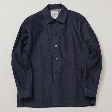 ORGANIC COTTON DENIM CHORE JACKET