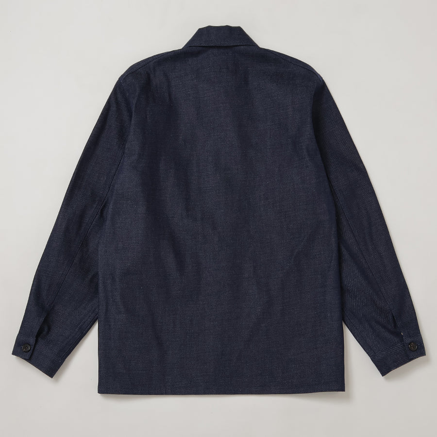 ORGANIC COTTON DENIM CHORE JACKET